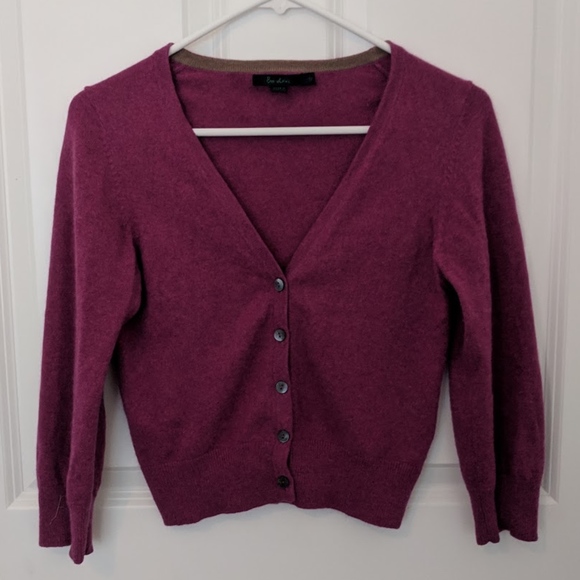 boden cashmere cardigan